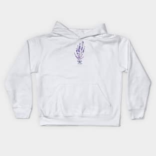 Lavender cutout Kids Hoodie